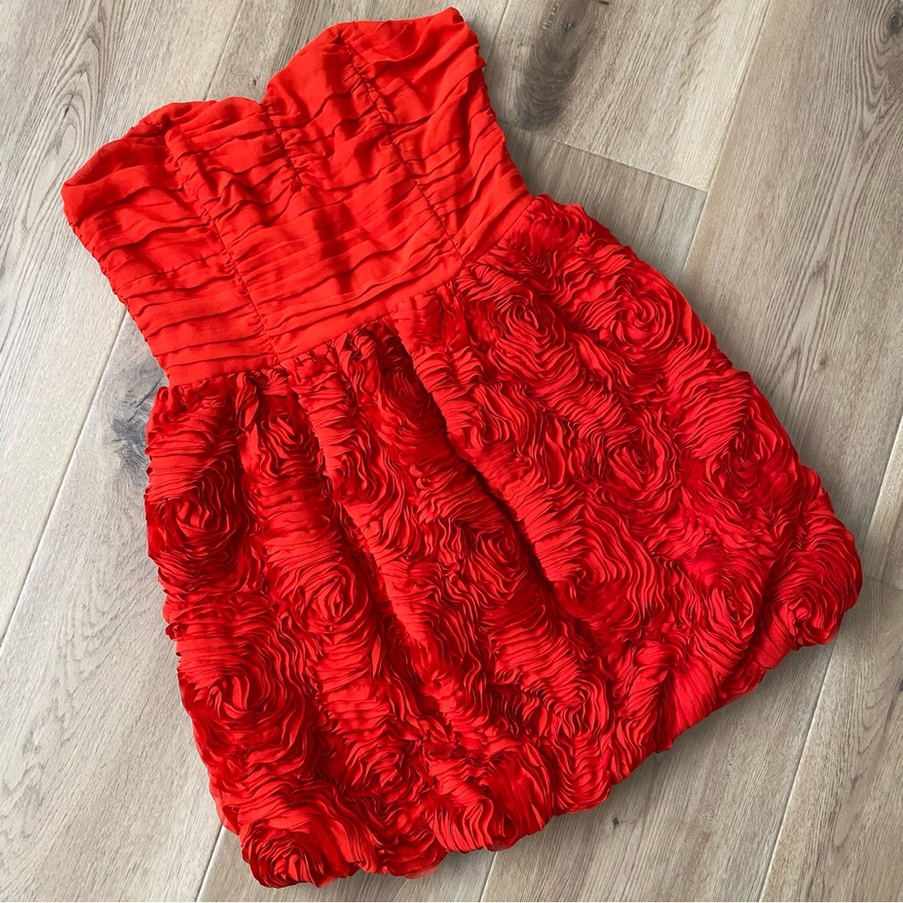 H&M Red Mini Dress Sz 8